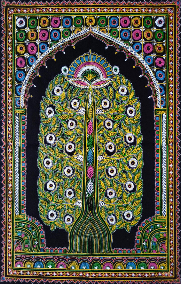 Buy Tree of Life Rogan Painting by Rizwan Khatri