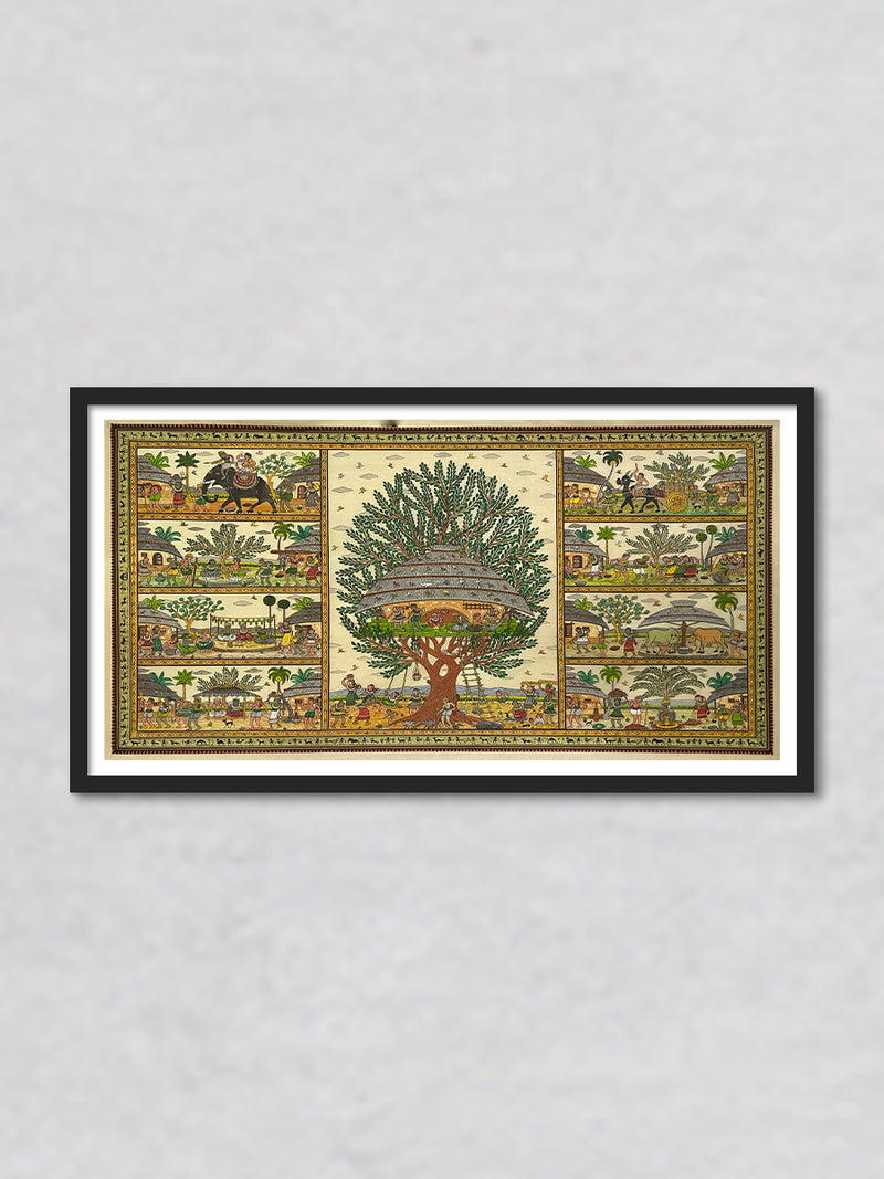 Tribal Art: Pattachitra painting by Gitanjali Das