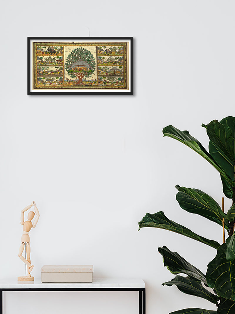 Tribal Art: Pattachitra painting by Gitanjali Das