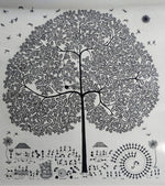 Warli Ecosystem: Warli Painting by Dilip Rama Bahotha