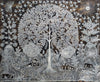 Warli Ecosystem: Warli Painting by Dilip Rama Bahotha