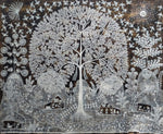Warli Ecosystem: Warli Painting by Dilip Rama Bahotha