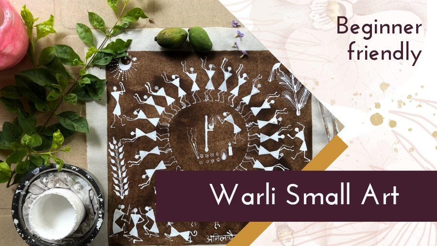 Warli Small Art - Beginner Friendly