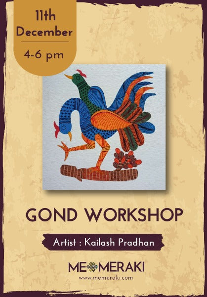 Gond Art Workshop Online