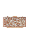 White Flowers, Wood Clutch-