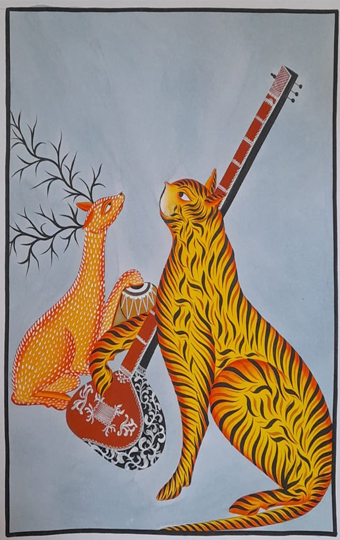Wild Melody in Kalighat by Uttam Chitrakar Thumbnail