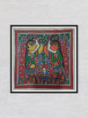 Village Women Madhubani Painting by Priti Karn