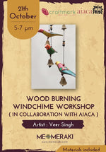 Wood Burning Windchime Workshop