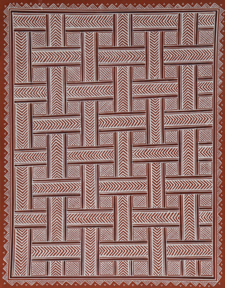 Woven Splendour: Mandana Artwork by Vidya Soni Thumbnail