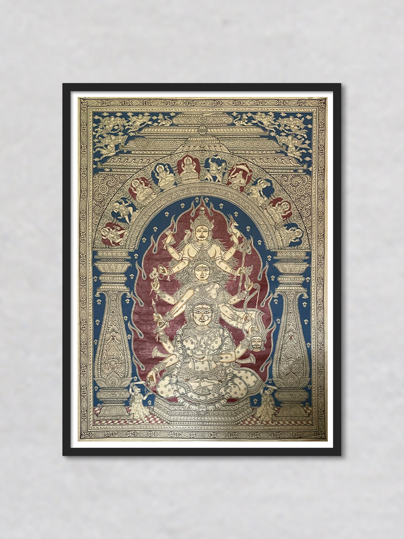Yagna Mata: Pattachitra painting by Gitanjali Das