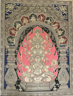 Yagna Mata: Pattachitra painting by Gitanjali Das