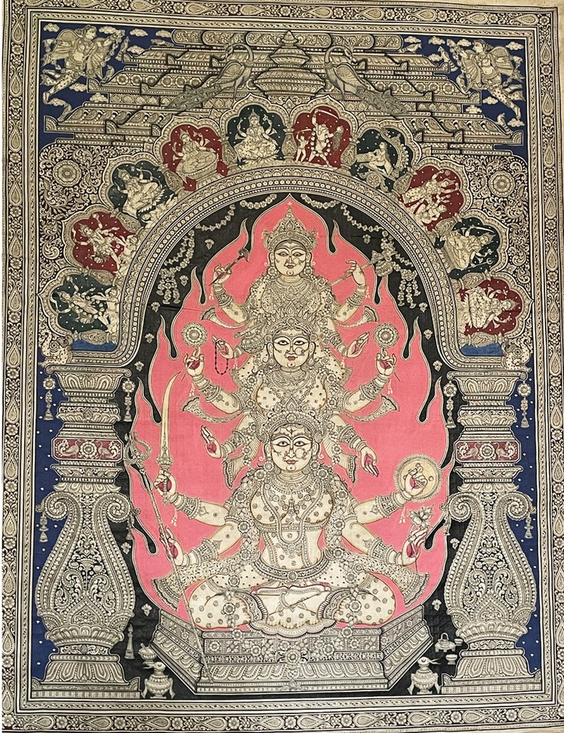 Yagna Mata: Pattachitra painting by Gitanjali Das