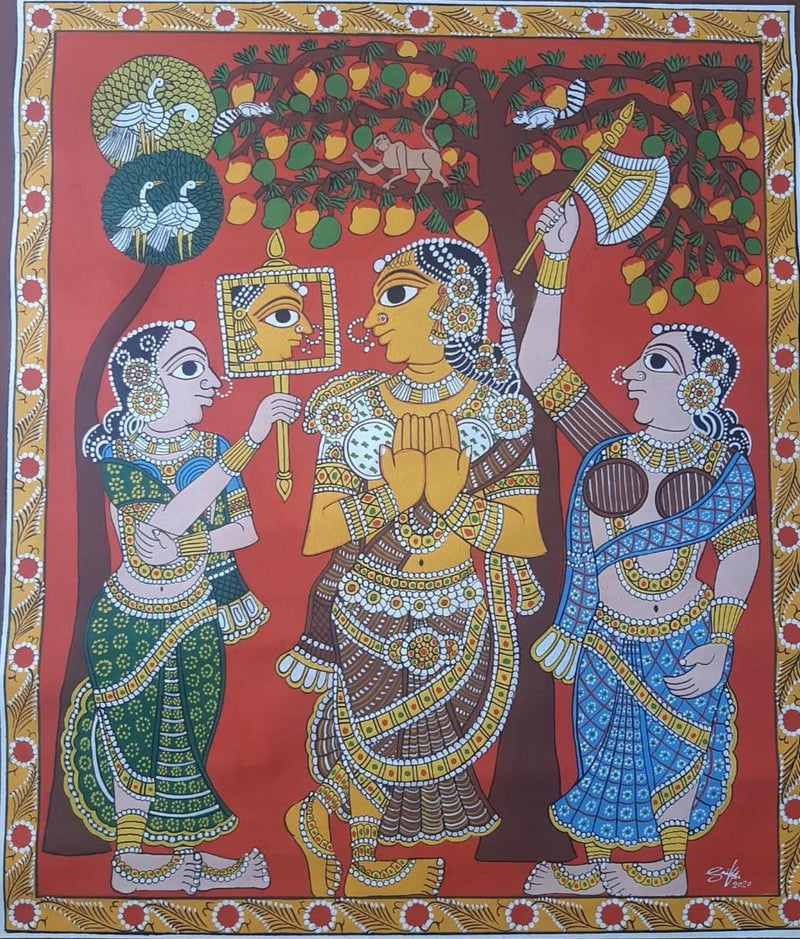Markandaya Puranam Painting