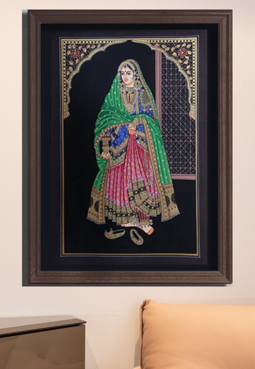 Buy Amritsari Pair Miniature Painting