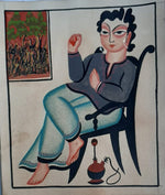 Babu Kalighat painting