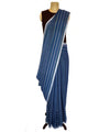 BADI BUTI- Blue Handwoven Cotton Saree-Jiyo - Sarees
