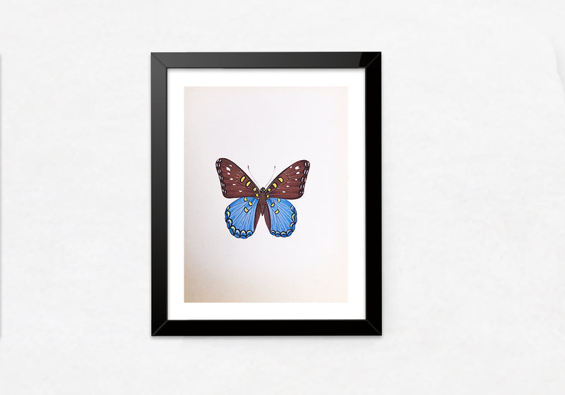 Butterfly Miniature style by Mohan Prajapati
