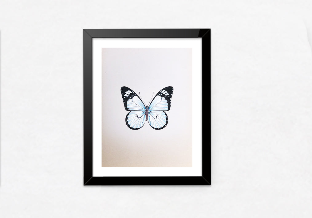 Butterfly Miniature Painting