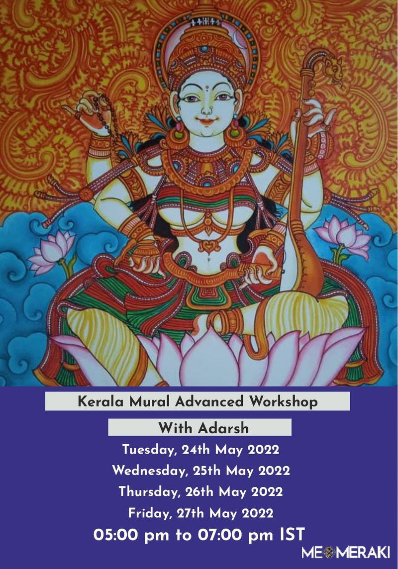 Live Online Advanced Kerala Mural Art
