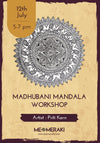 Madhubani mandala Workshop