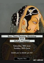 Bani Thani Artwork Workshop by Mohan Prajapati