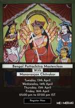 Bengal Pattachitra Artwork by Manoranjan Chitrakar