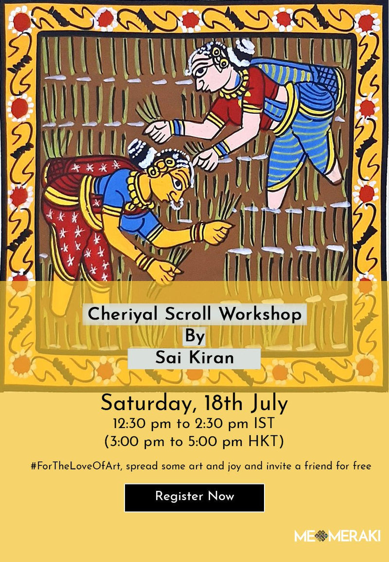 Buy Cheriyal Scroll Workshop by Sai Kiran