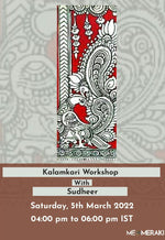 Kalamkari Painting Workshop With Sudheer