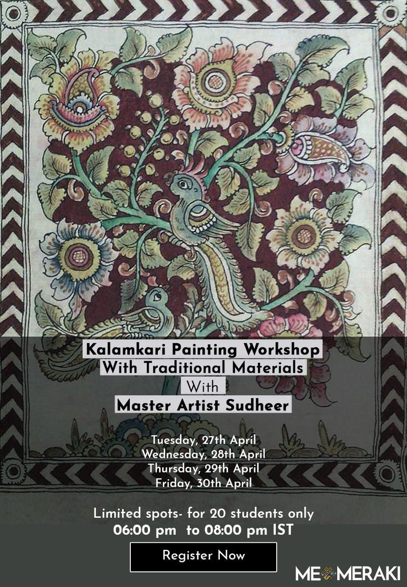 Buy Kalamkari Workshop with Sudheer