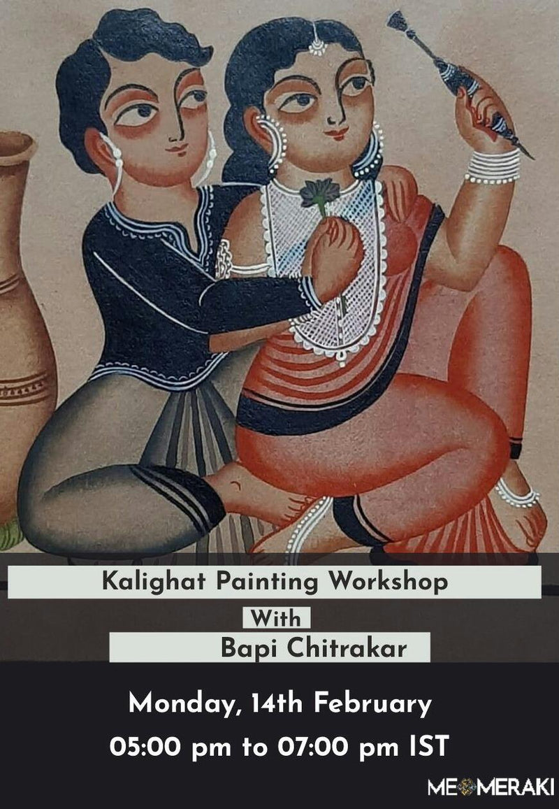 Kalighat Workshop by Bapi Chitrakar