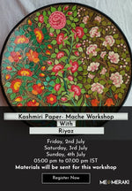 Kashmiri Paper Mache Artwork by Riyaz