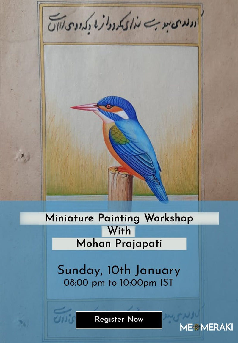 Miniature Art Workshop by Mohan Prajapati 