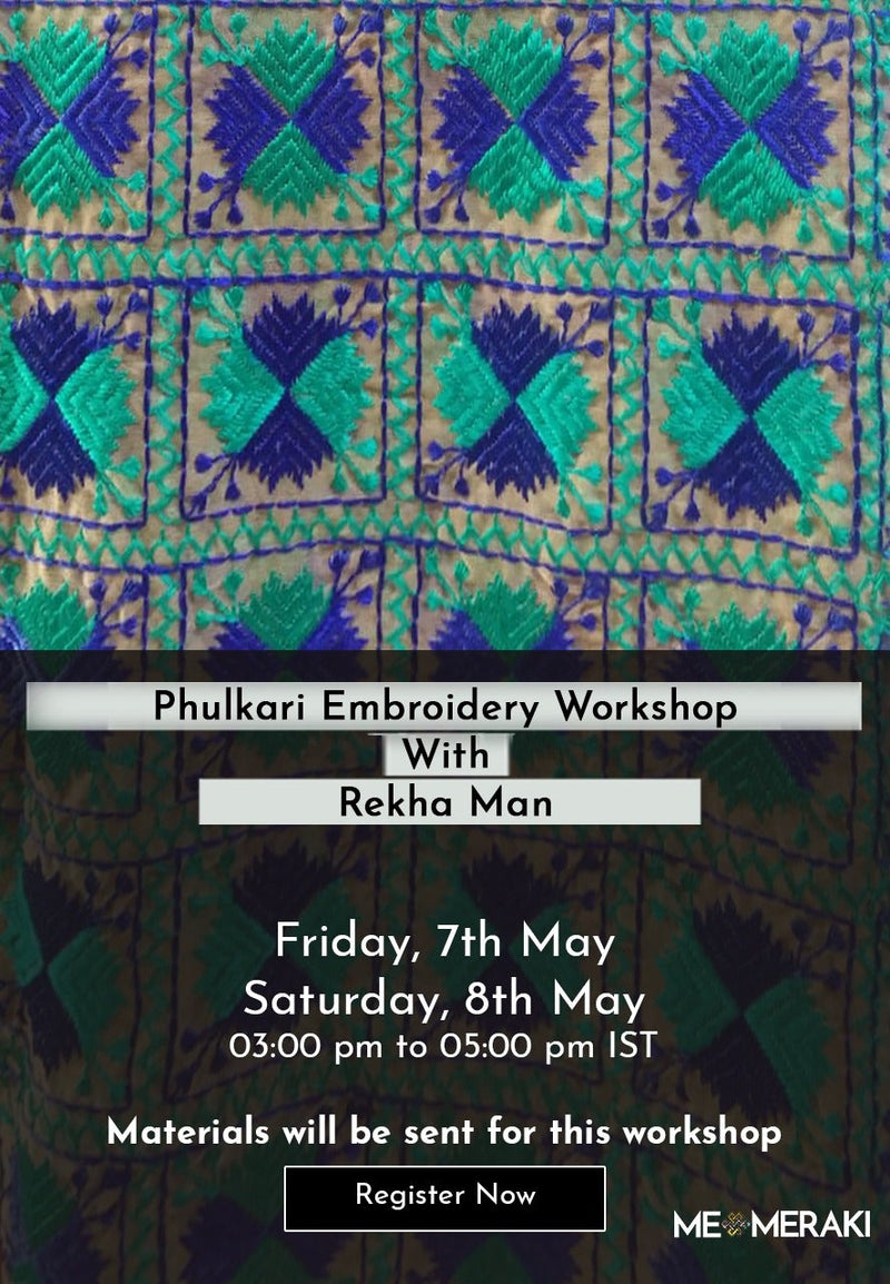 Buy Phulkari Art Workshop with Rekha Mann