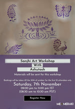 Sanjhi Art Workshop With Ashutosh Verma