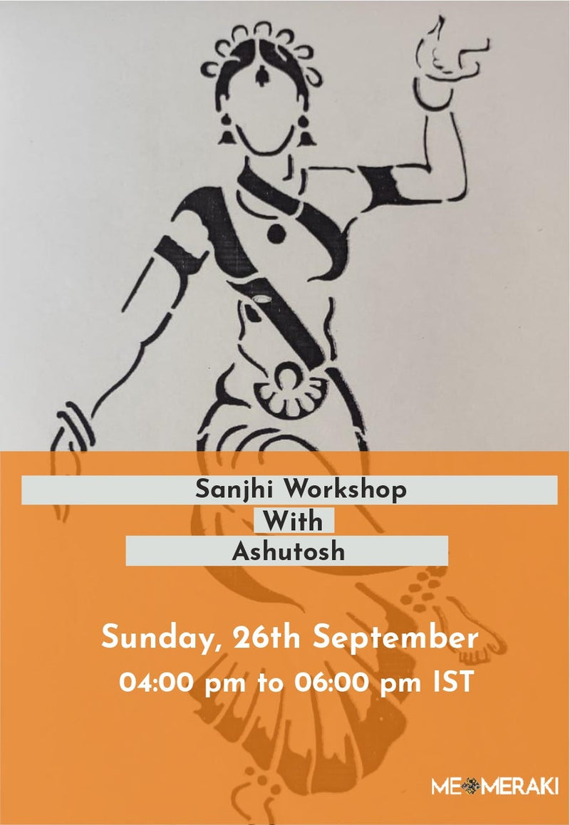 Sanjhi Artwork Workshop by Ashutosh