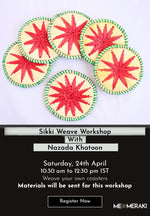 Sikki Grass Weaving Artwork by Nazda Khatoon