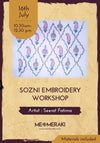 Sozni Embroidery Workshop
