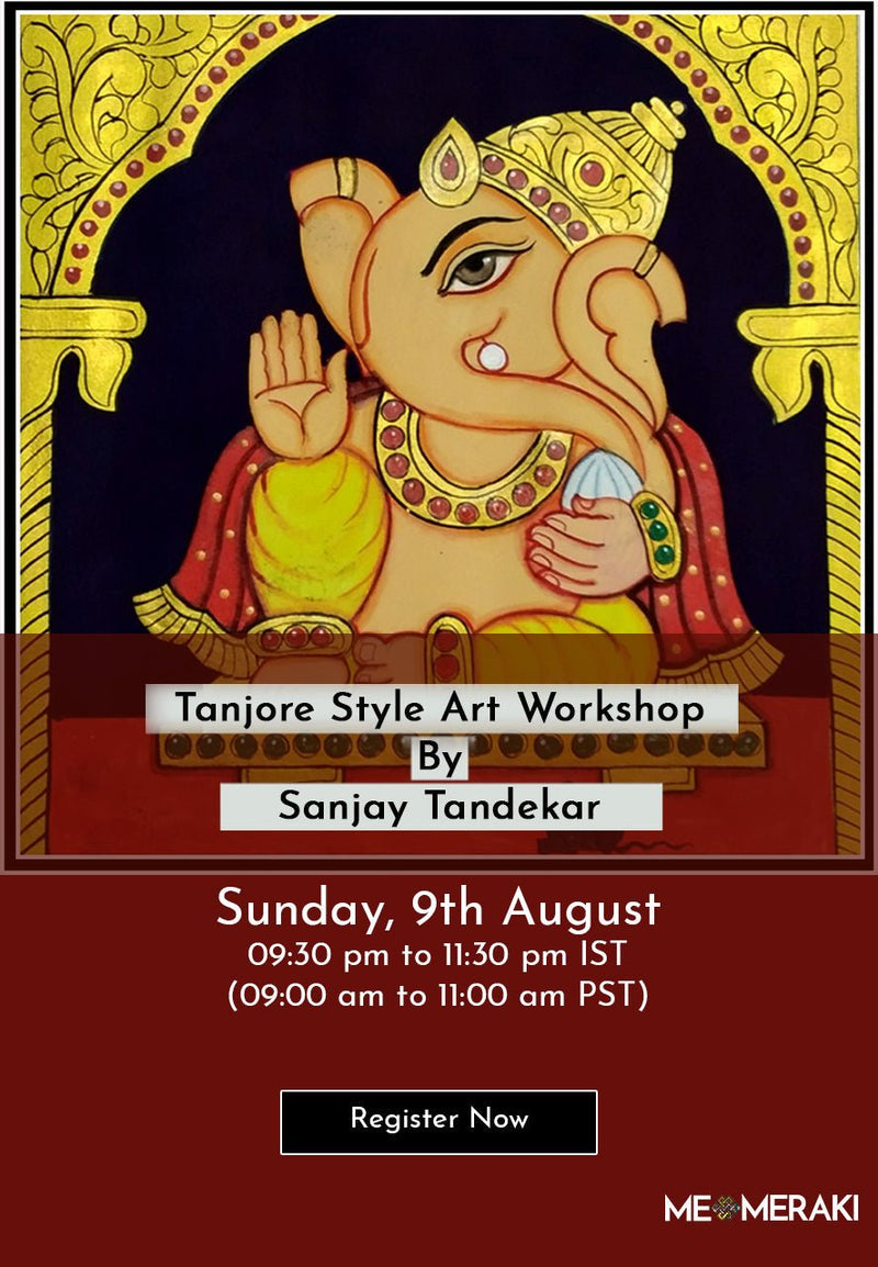 Buy Tanjore Art Workshop by Sanjay Tandekar