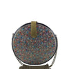 Chinar Leaves, Round Wood Clutch-