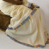 CLIMATE - White with colourful border Handwoven Cotton Saree-Jiyo - Sarees