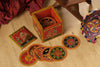 Dashavtar Darchitri Ganjifa, set of 120 handpainted Ganjifa cards-