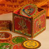 Dashavtar Ganjifa, set of 120 handpainted Ganjifa cards-