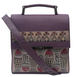 Beautiful Ebbs & Flows Purple Sling bag