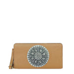 Flower, Pattachitra Tan Wallet-