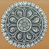 Flower, Pattachitra Tan Wallet-