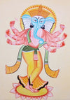 Buy Ganesha Kalighat Painting by Manoranjan Chitrakar