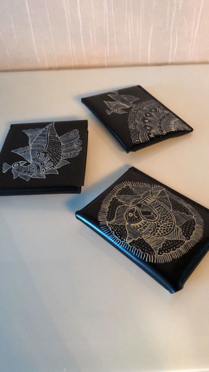 Handpainted Business Cardholders-