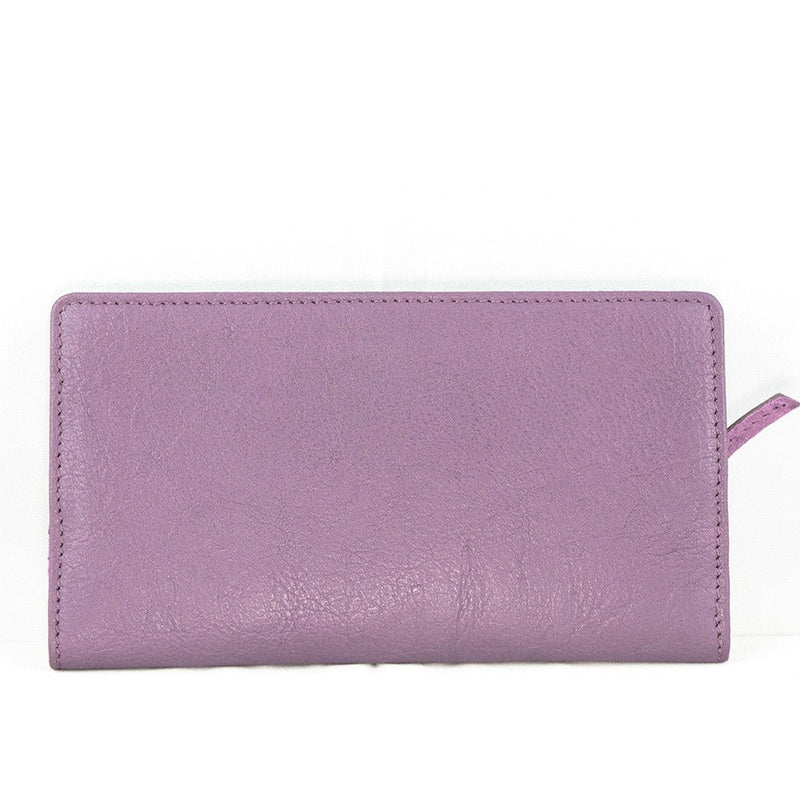 Buy handpainted purple wallet