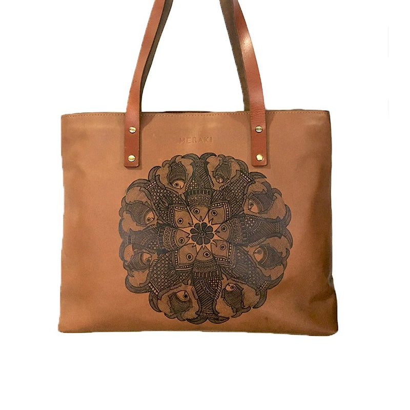 I AM A FISH-Women's Leather Bag