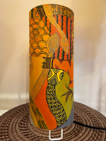 Gond Handpainted Paper Lamp